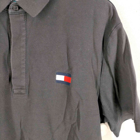 トミーヒルフィガー TOMMY HILFIGER ロゴ刺繍ポロシャツ メンズ JPN:XL