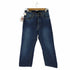 ブルーウェイジーンズ BLUE WAY JEANS ストレートデニムパンツ ボタンフライ メンズ 30
