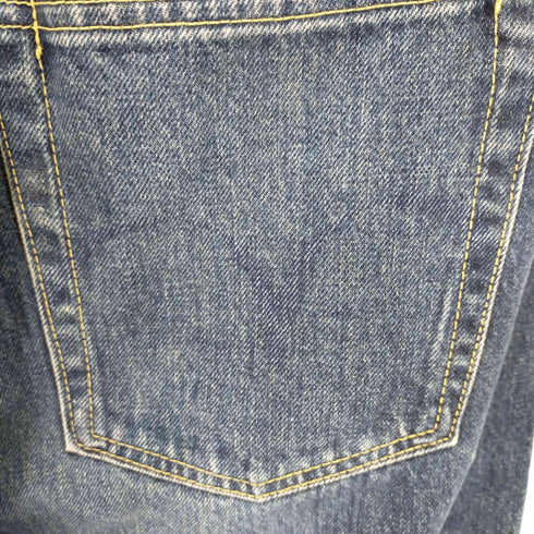 ブルーウェイジーンズ BLUE WAY JEANS ストレートデニムパンツ ボタンフライ メンズ 30