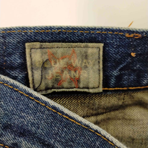 ブルーウェイジーンズ BLUE WAY JEANS ストレートデニムパンツ ボタンフライ メンズ 30