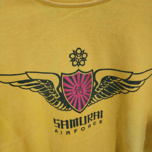 サムライヒコウキクラブ サムライ 飛行機倶楽部 プリントL/Sカットソー メンズ JPN:S