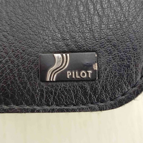 フルギ pilot パイロットレザーショルダーバッグ スクエア メンズ