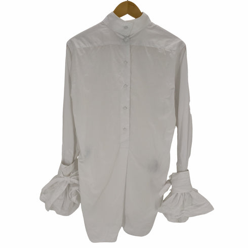 ジュンミカミ jun mikami ALUMO COTTON HIGH-NECK SHIRT レディース ONE SIZE