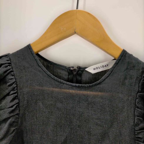 ホリデイ holiday RAMIE PUFF DRESS ラミーパフドレス レディース ONE SIZE