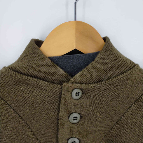 ユーエスアーミー US ARMY ヘンリーネックセーター メンズ SMALL(34-36)