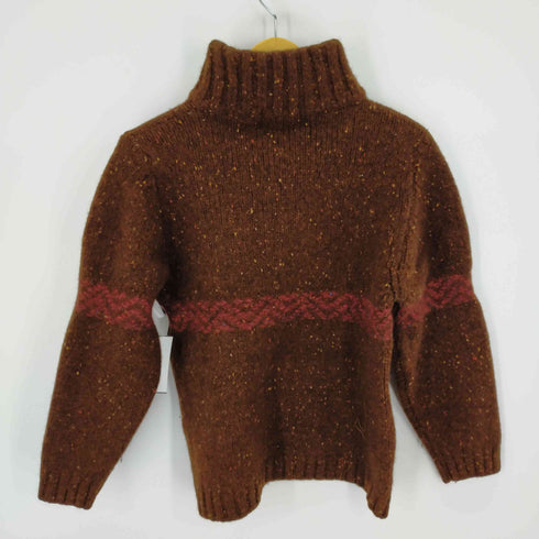HIGHLAND CRAFT イギリス製 ネップハーフジップニット メンズ import:M