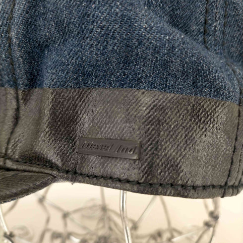 ディーゼル DIESEL ペンキコーディング デニムキャップ メンズ 2