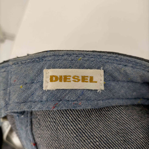 ディーゼル DIESEL ペンキコーディング デニムキャップ メンズ 2