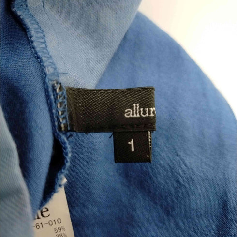 アルアバイル allureville リネンブレンドタックワイドパンツ レディース JPN:1