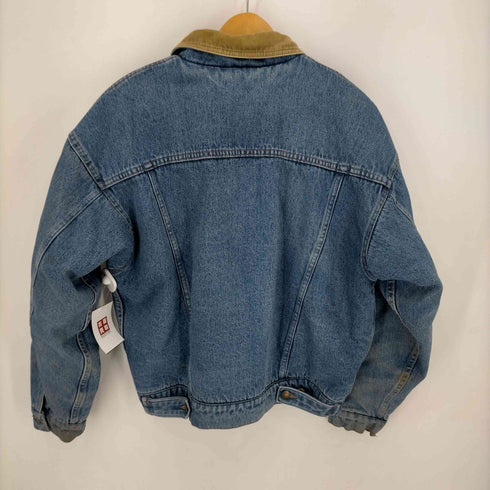 ラングラー Wrangler 90S 襟コーデュロイ ボアデニムジャケット メンズ L/G