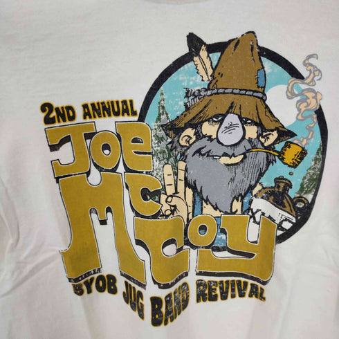 リアルマッコイズ THE REAL McCOY BYOB JOG BAND REVIVAL プリントS/Sカットソー メンズ 36