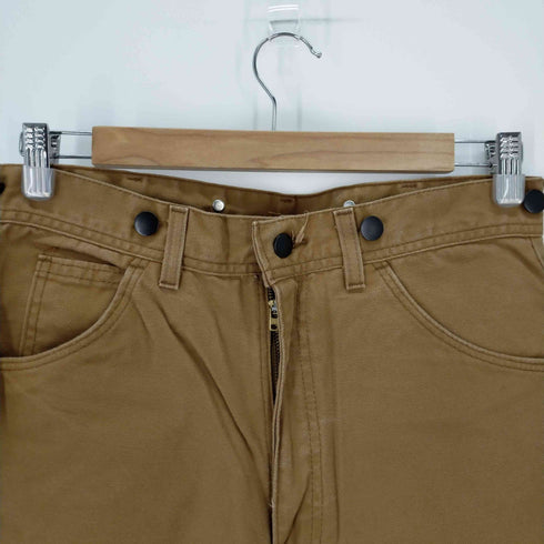 WOLF MOUNTAIN USA製 ダッグ地 バイカラーパンツ サスペンダーボタン メンズ W32 L34