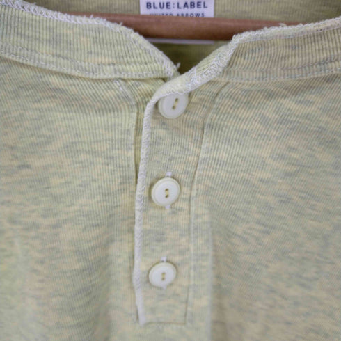 ユナイテッドアローズブルーレーベル UNITED ARROWS BLUE LABEL ヘンリーネックロンT メンズ JPN:M