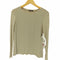 アクアスキュータム AQUASCUTUM シルク100% 袖切替 L/S Tシャツ レディース
