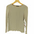 アクアスキュータム AQUASCUTUM シルク100% 袖切替 L/S Tシャツ レディース
