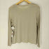 アクアスキュータム AQUASCUTUM シルク100% 袖切替 L/S Tシャツ レディース