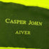 キャスパージョンアイバー CASPER JOHN AIVER クリアグラフィックボディバッグ メンズ