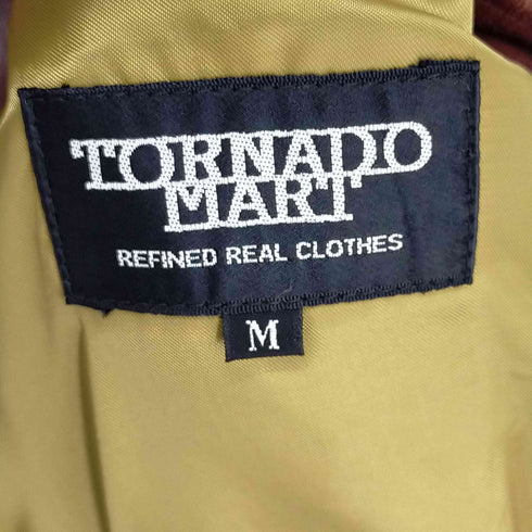 トルネードマート TORNADO MART バッファローレザーステンカラーコート メンズ JPN:M