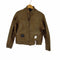 KAWASAKI CYCLEWEAR USA製 SCOVILLジップ 裏地キルティングライダースジャケット メンズ