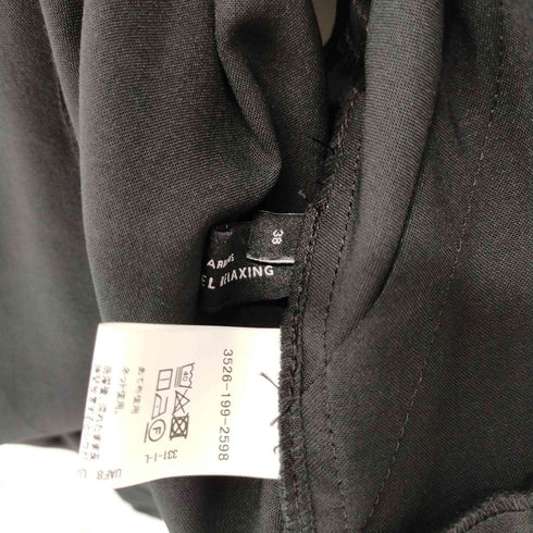 ユナイテッドアローズグリーンレーベルリラクシング UNITED ARROWS green label relaxing ドライタッチ バックシャン サロペット -マシンウォッシャブル・防シワ- レディース 38
