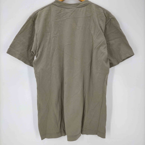 QUALITY GOODS 90S CANADA製 刺繍ロゴ クルーナック 半袖Tシャツ メンズ