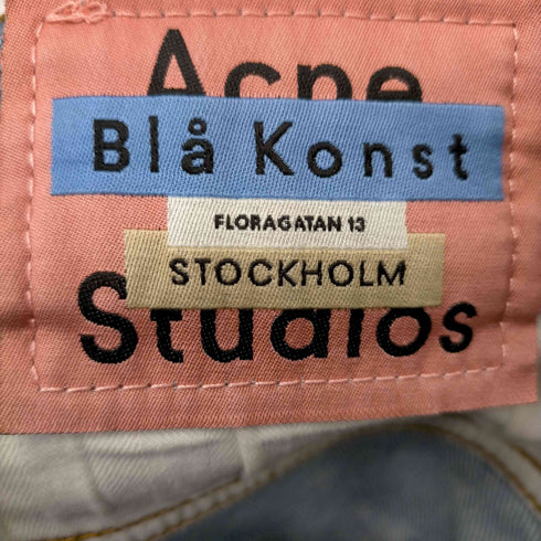 アクネストゥディオズ ACNE STUDIOS 18AW Melk Mid Blue Jeans レディース 28 30