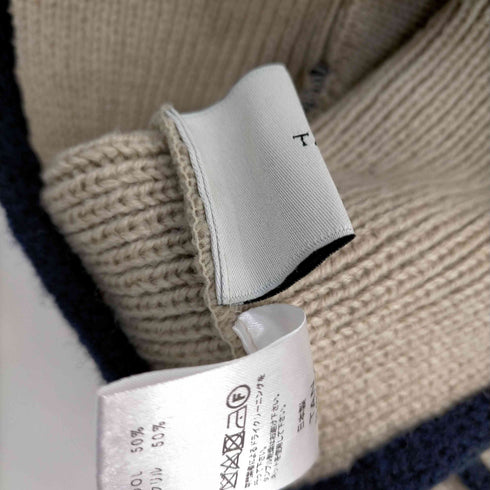 タン TAN 17AW トリミングキャミソールニットビスチェ レディース FREE