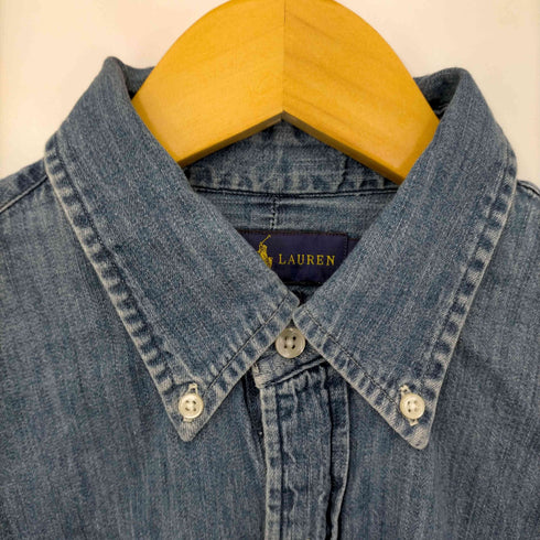 ラルフローレン RALPH LAUREN CLASSIC FIT ポニー刺繍 デニムシャツ メンズ JPN:M
