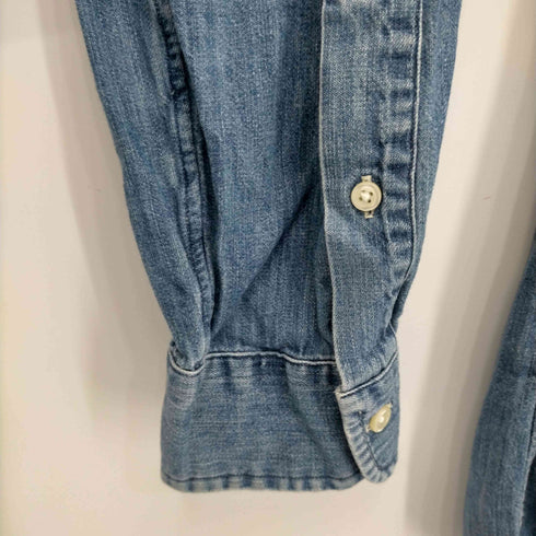 ラルフローレン RALPH LAUREN CLASSIC FIT ポニー刺繍 デニムシャツ メンズ JPN:M