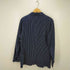 バーバリーブラックレーベル BURBERRY BLACK LABEL ヒッコリー柄デニムジャケット メンズ L