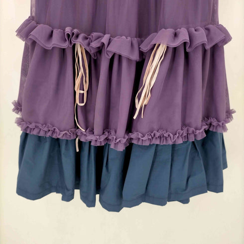 RRR TOKYO 2WAY tiered dress skirt チュールティアード レディース