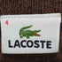 ラコステ LACOSTE ワンポイント刺繍シルク混カーディガン メンズ 4