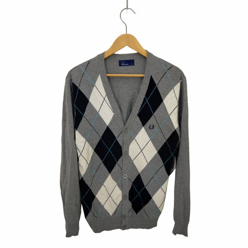 フレッドペリー FRED PERRY Vネックカーディガン メンズ M