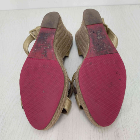 クリスチャンルブタン CHRISTIAN LOUBOUTIN ダブルクロスベルトサンダル レディース 37