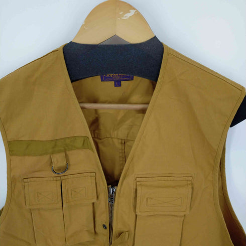 パープルアンドイエロー Purple&Yellow フィッシングベスト メンズ import:L