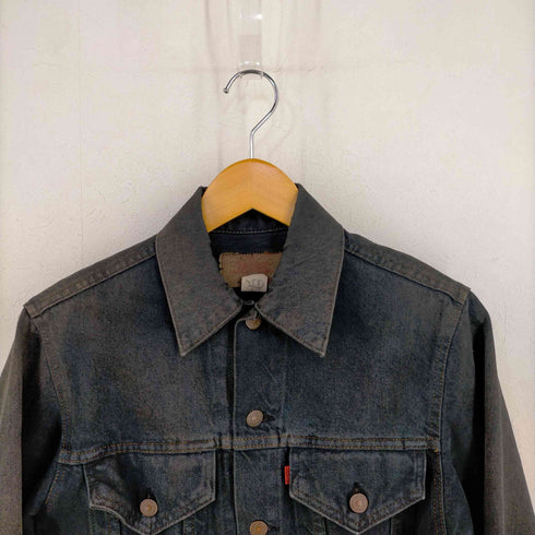リーバイス Levis USA製 ボタン裏519 製品染め 70505 4th デニムジャケット メンズ US:34