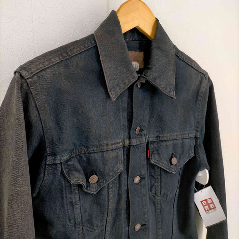 リーバイス Levis USA製 ボタン裏519 製品染め 70505 4th デニムジャケット メンズ US:34