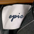 EPIC ストライプ柄 フリル袖 ダブルジャケット レディース