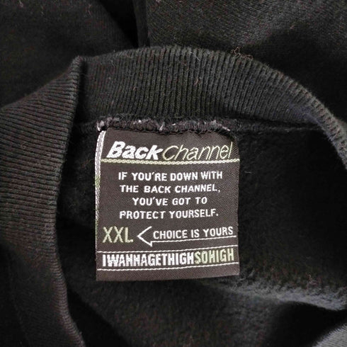 バックチャンネル Back Channel ZIG ZAG CREW SWEAT メンズ JPN:XXL
