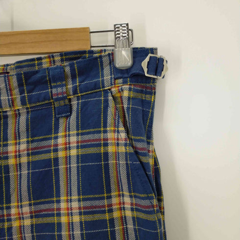 パープルアンドイエロー Purple&Yellow チェック柄 ペインターパンツ メンズ JPN:M