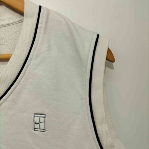ナイキ NIKE テニスタグ スウェット Vネックベスト メンズ M/95