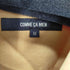 コムサメン COMME CA MEN ポリエステルツイル ミリタリーシャツ メンズ M