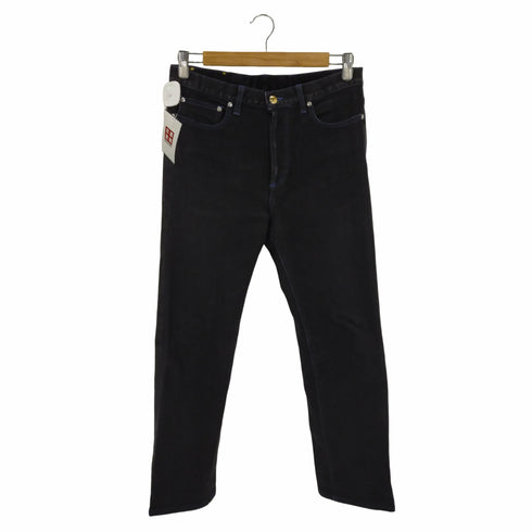 ポールスミス Paul Smith 19AW コントラストカラーステッブラックチデニムパンツ メンズ JPN:S
