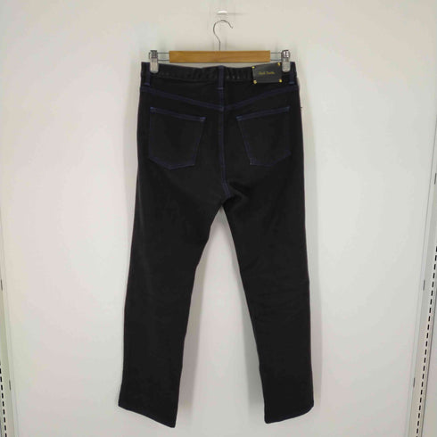 ポールスミス Paul Smith 19AW コントラストカラーステッブラックチデニムパンツ メンズ JPN:S