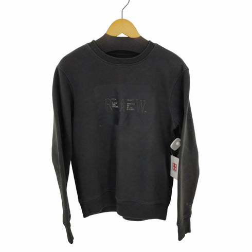 ジースターロー G-STAR RAW ボックスプリント裏起毛スウェット メンズ JPN:S