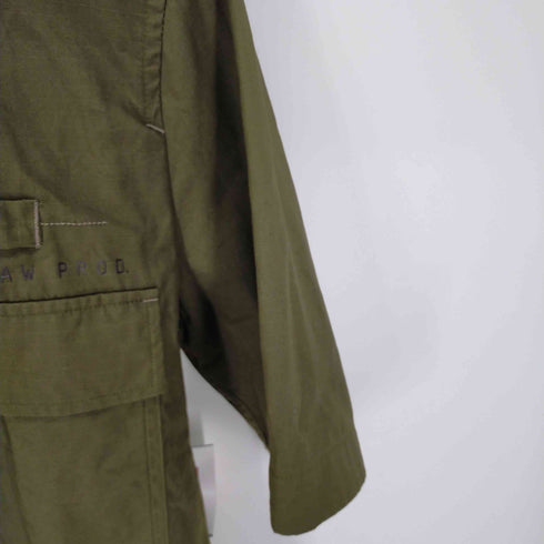 ジースターロー G-STAR RAW REGULAR FIT S/Sボックスミリタリーシャツ リップストップ メンズ JPN:M