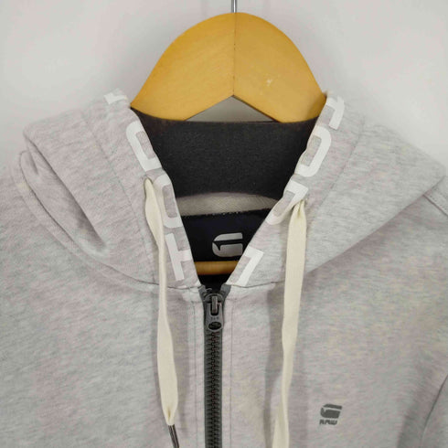 ジースターロー G-STAR RAW ロゴ刺繍ジップアップパーカー メンズ JPN:M