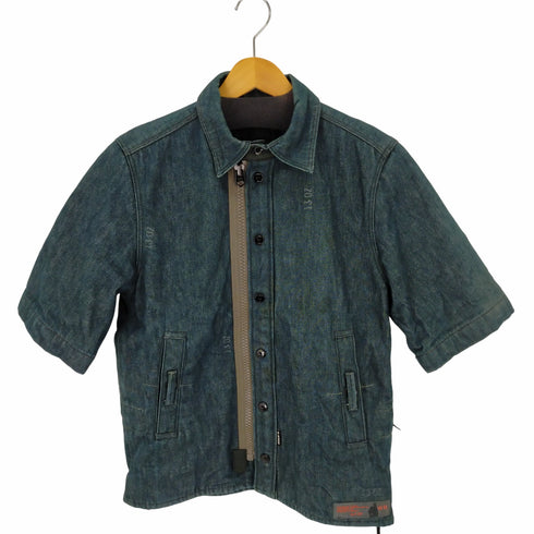 ジースターロー G-STAR RAW S/Sジップアップデニムコーチジャケット メンズ JPN:S