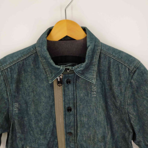 ジースターロー G-STAR RAW S/Sジップアップデニムコーチジャケット メンズ JPN:S