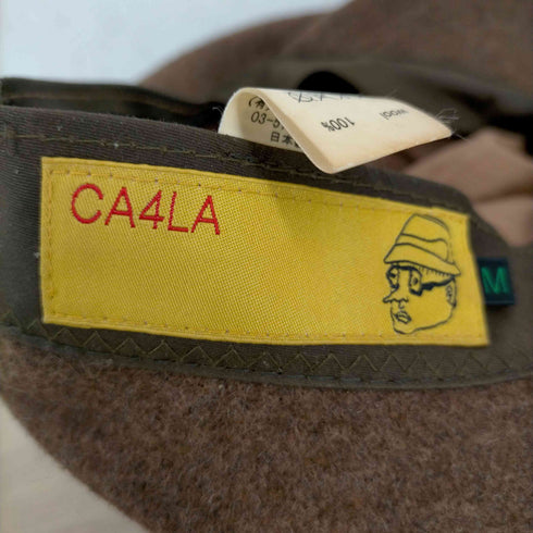 カシラ CA4LA Z-LINE ウールハンチング帽 メンズ M